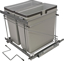 Picture of Salice Waste Bin Double - 35 qt., Bottom Mount (21" base)